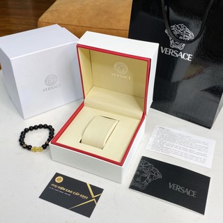Hộp đồng hồ Versace da, hộp đựng đồng hồ quà tặng cao cấp tt2k
