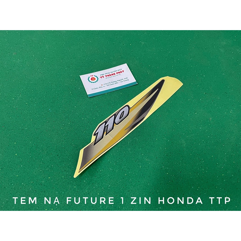 Tem xe Future 110 xám lông chuột zin honda