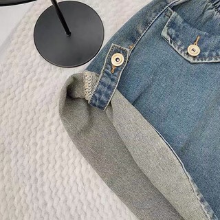 (Ảnh thật) Quần Short Jean Xòe Chun Eo Hèo Studio