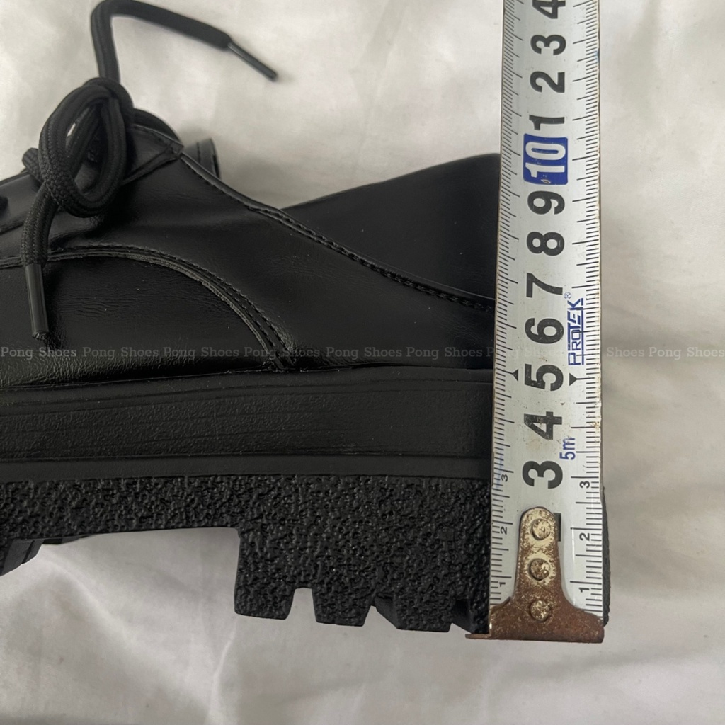 Giày Oxford Nữ PongShoes cổ thấp phong cách basic- FULL BOX - Mã 1536