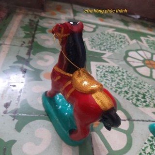 Ông ngựa đất đỏ thờ cúng 30cm