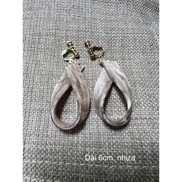 Thanh lý bông tai nhiều mẫu dạng kẹp