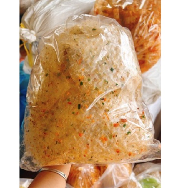 Bánh tráng trộn gà hành 500gr