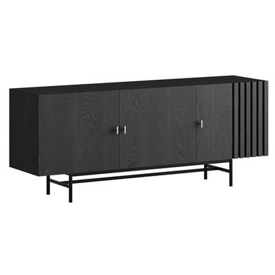 RAMUS, Kệ TV đa năng 3 cánh mở STO_114, 160x40x65cm, Scandi Home