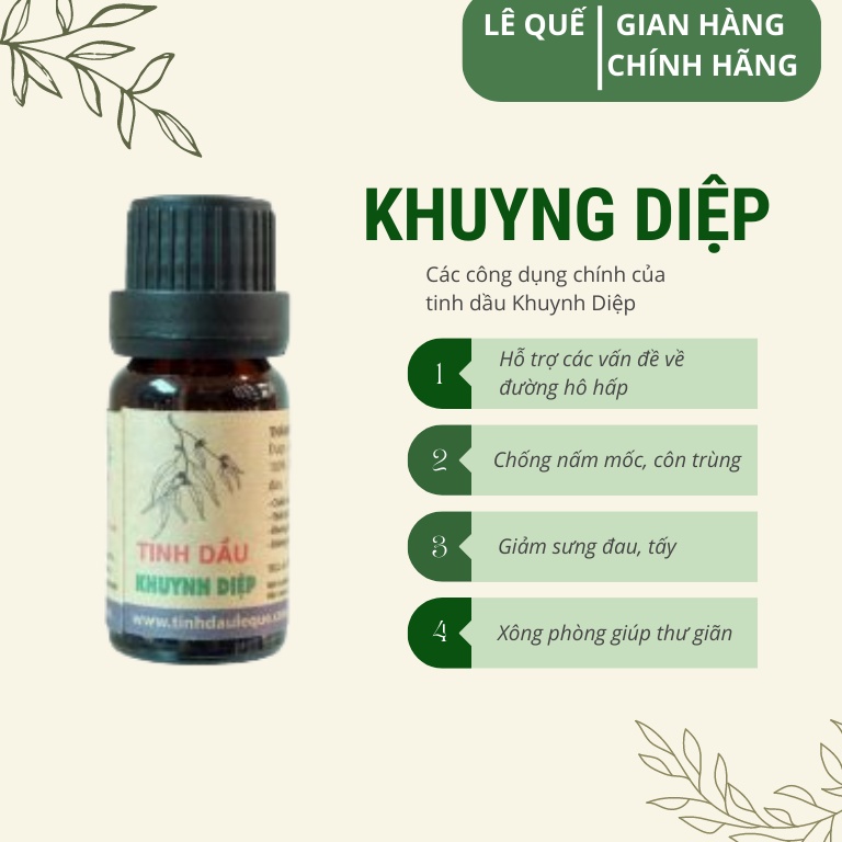 Tinh dầu Khuynh diệp Lê Quế