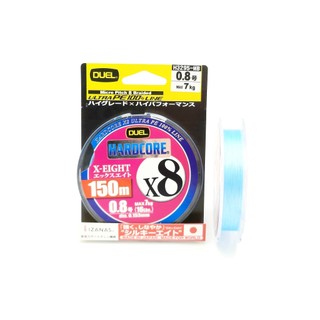 Dây PE Milk Blue duel Hardcore 150m x8