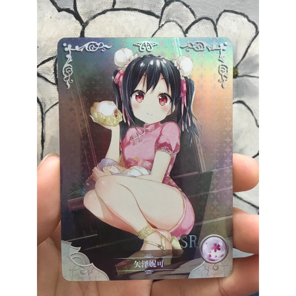 (Rain15) Thẻ bo góc nhân vật Nico Yazawa – Love Live! NS-02-M01 – SR