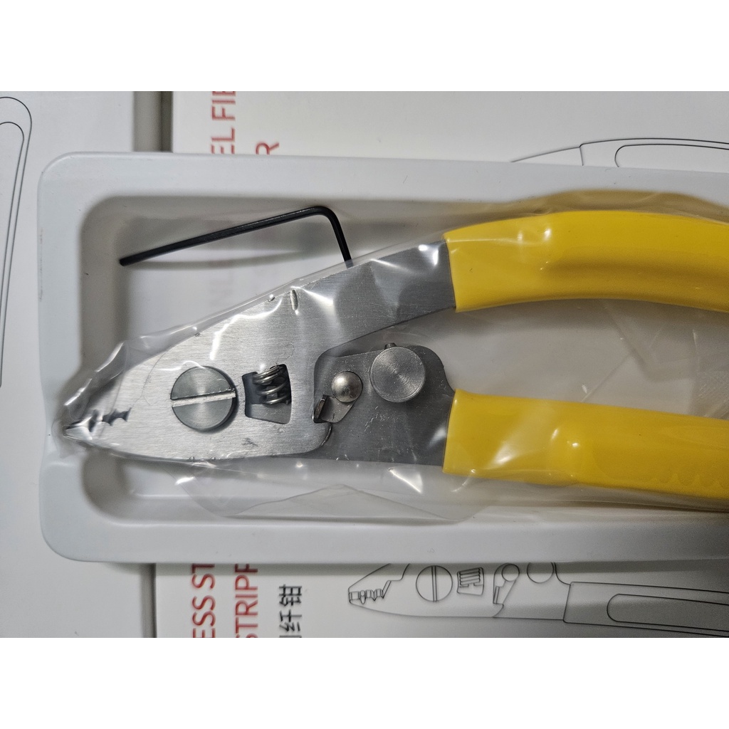 Kìm tuốt sợi quang VCF CHẤT LIỆU THÉP KHÔNG GỈ, 2 lỗ HOẶC 3 lỗ