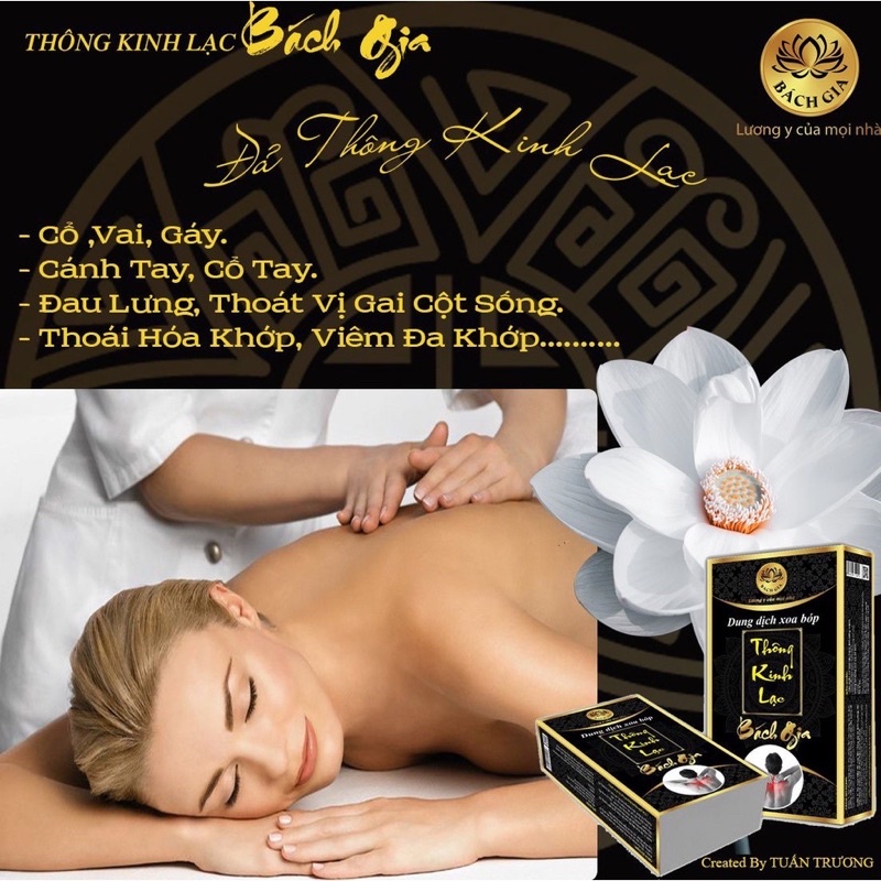 Dung dịch xoa bóp Bách Gia