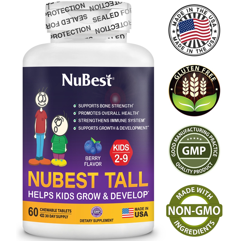 [Combo 3 tặng 1] TPBVSK hỗ trợ Tăng Chiều Cao NuBest Tall 10+ tặng 1 NuBest Tall Kids