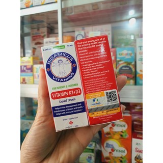 BioAmicus Vitamin D3K2MK7 Bao Kép 10ml