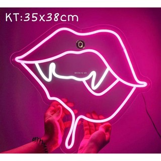 Đèn led neon Vampire Lips,Đèn led neon trang trí,Đèn trang trai tiệc