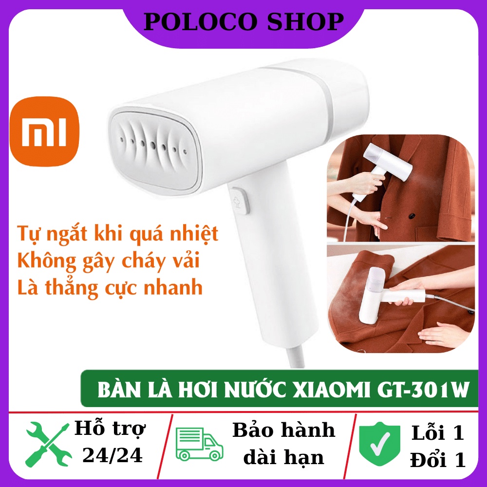 Bàn Ủi Hơi Nước Xiaomi Gt-301W - Bàn Là Hơi Nước Cầm Tay Công Xuất 1200W Mạnh Mẽ Nhỏ Gọn Dễ Dàng Sử Dụng