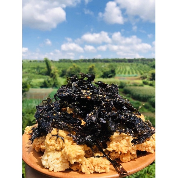 Cơm sấy - Cơm Cháy 230gr Rong Biển Chay Vạn Nguyên - Đặc Sản Gia Lai