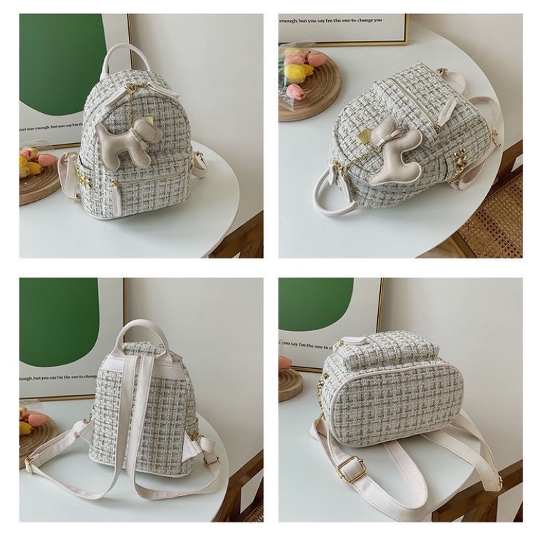 BALO DA MINI THỜI TRANG NỮ BALO DA VẰN GIÁ RẺ CÁ SẤU HỌA TIẾT HÀN QUỐC CÁ TÍNH BLN48H157