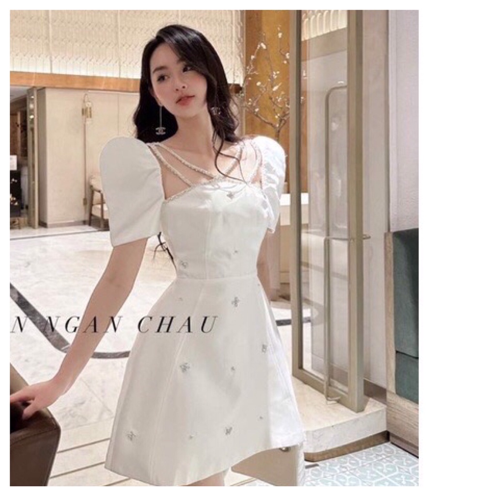 - Váy tiểu thư cao cấp siêu sang chảnh  - HV02 - jannahouse