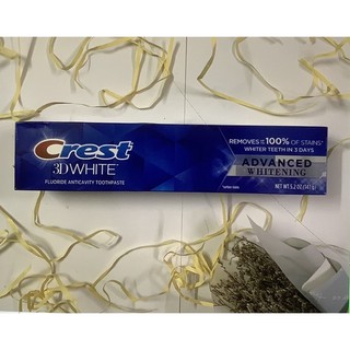 Kem đánh răng Crest 3D White Advanced Triple Whitening 158g - Mỹ