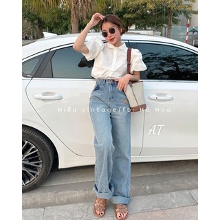Quần xuông túi rách Ce line Mieu Vintage loại 1