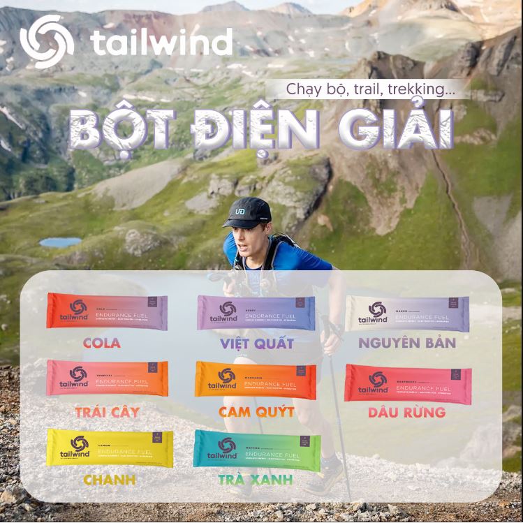 Bột năng lượng Tailwind Endurance Fuel 810-1350g