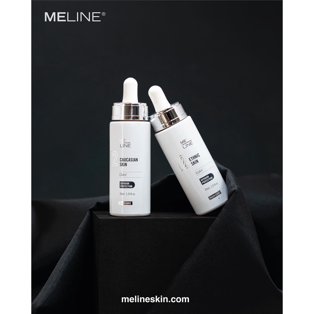 Serum đặc Meline 02 Day Caucasian Skin 30ml - Giảm Nám, Giảm Sắc Tố, Trắng Da