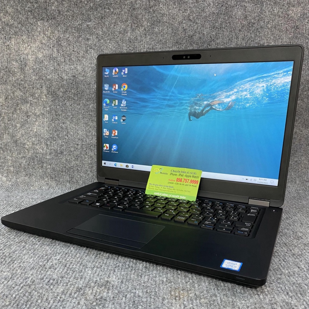 Laptop Dell Latitude 5490- Core i5 8350U- Ram 8GB- Ổ cứng 256GB SSD- Màn hình 14inch. Bảo Hành từ 6-12 tháng.
