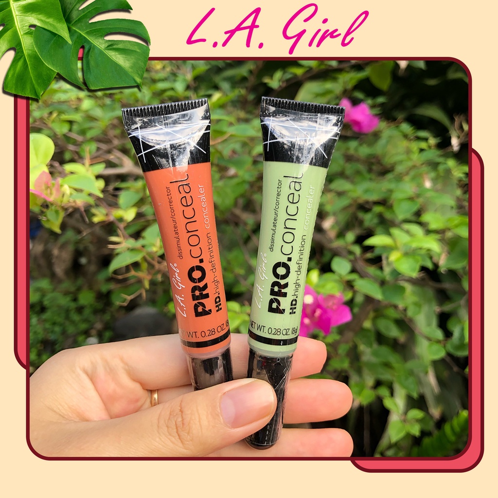 Kem che khuyết điểm L A GIRL triệt sắc che phủ cao che mụn quầng thâm mắt bộ trang điểm chính hãng - chumia shop