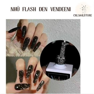 Sơn nhũ flash đen siêu sáng vendeeni ciu_nailstore