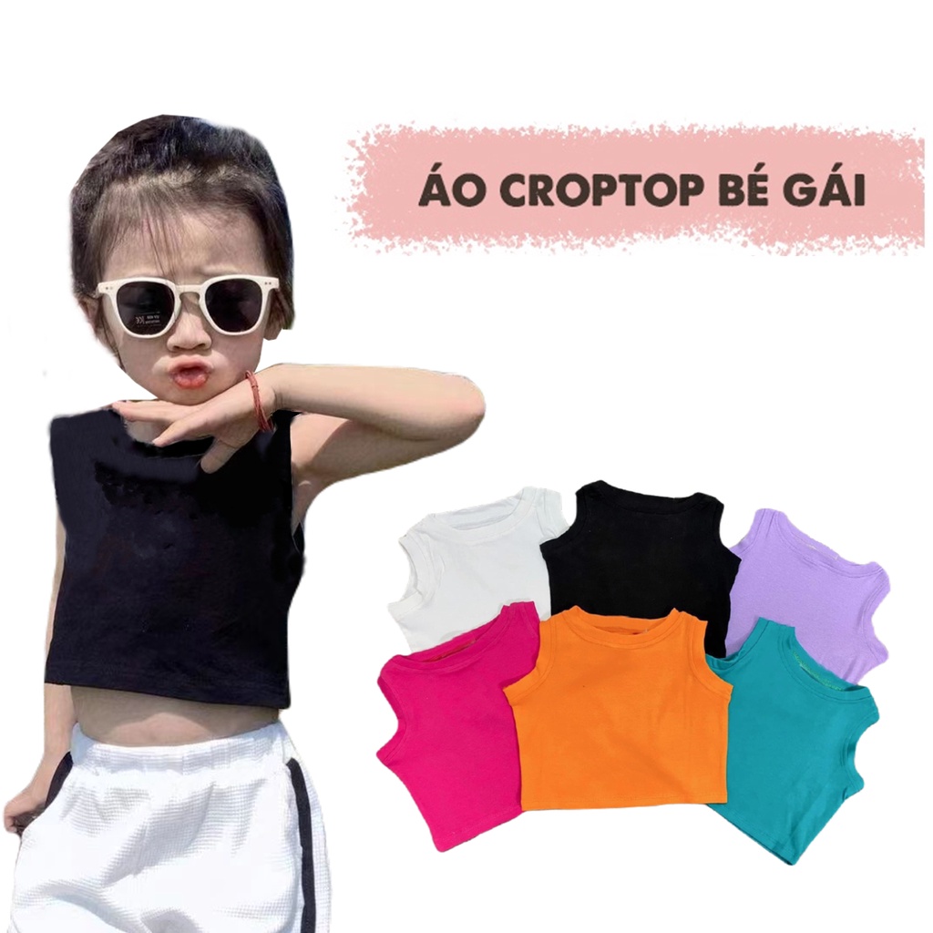 (8-30kg) Áo Croptop bé gái Áo Ba Lỗ Cho Bé TB272 TN281