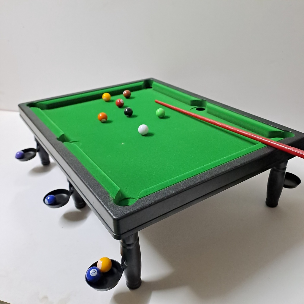 Trò chơi đánh bi a kích thước bàn siêu to 49x37 cm loại đẹp 16 quả bóng được đánh số hàng cao cấp hàng cho bé trai, gái