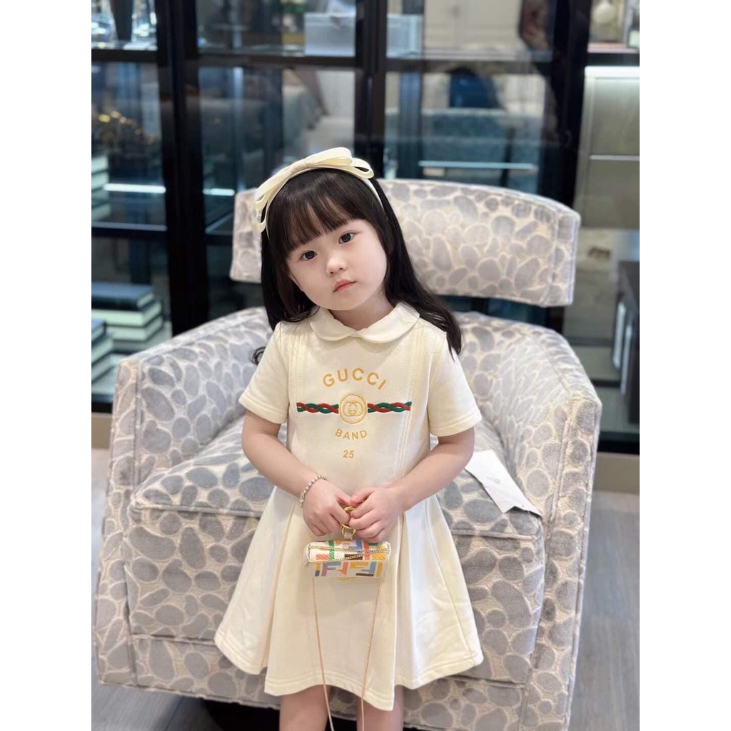 SÉT 2 VÁY COTTON BÉ GÁI DỄ THƯƠNG