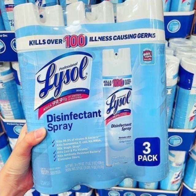 Chai xịt khuẩn LYSOL của Mỹ 🇺🇸