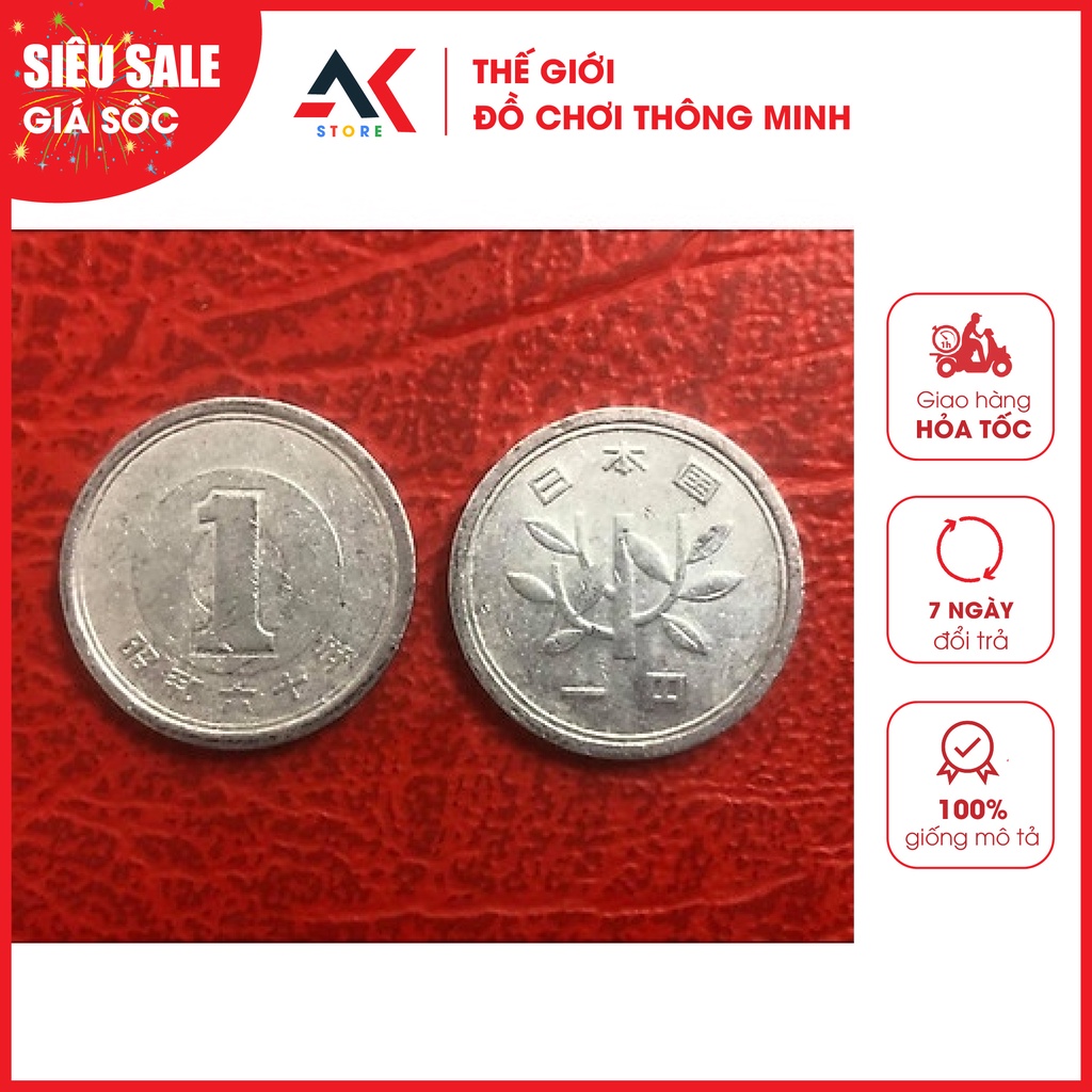 Đồng Xu Nhật Bản 1 Yên Mới