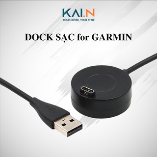 Dock sạc kai.n charge cho garmin fenix 7, fenix 6, fenix 5, forerunner 945, 935, 245, 45, 645, instinct, viviactive 3...