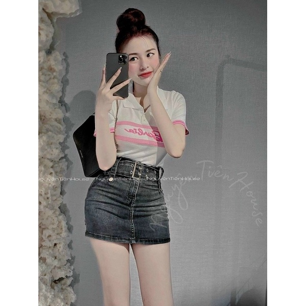 Set Áo Len Cộc+ Cv Sóng