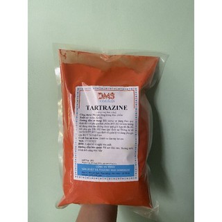 1kg màu vàng chanh TARTRAZINE Tạo Màu Cho Gà Ủ Muối, Bánh,...
