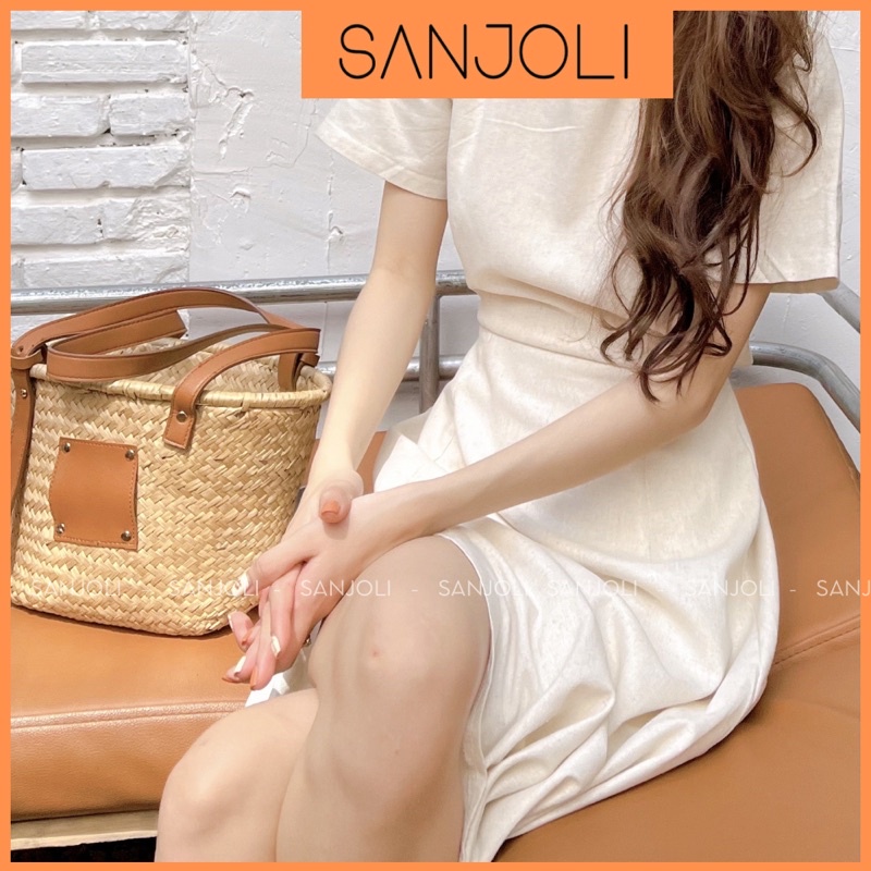 Đầm Body Nữ SANJOLI Váy Maxi Công Sở Dáng Dài Thiết Kế Hở Lưng Xẻ Tà Phong Cách Tiểu Thư Đi Dự Tiệc Sang Trọng VDE032 | BigBuy360 - bigbuy360.vn