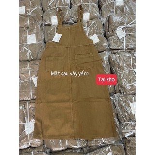 Váy yếm dáng đai Hàn Quốc