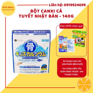 Bột Canxi cá tuyết Nhật Bản túi 140g - canxi cá tuyết tăng chiều cao cho bé Nhật bản