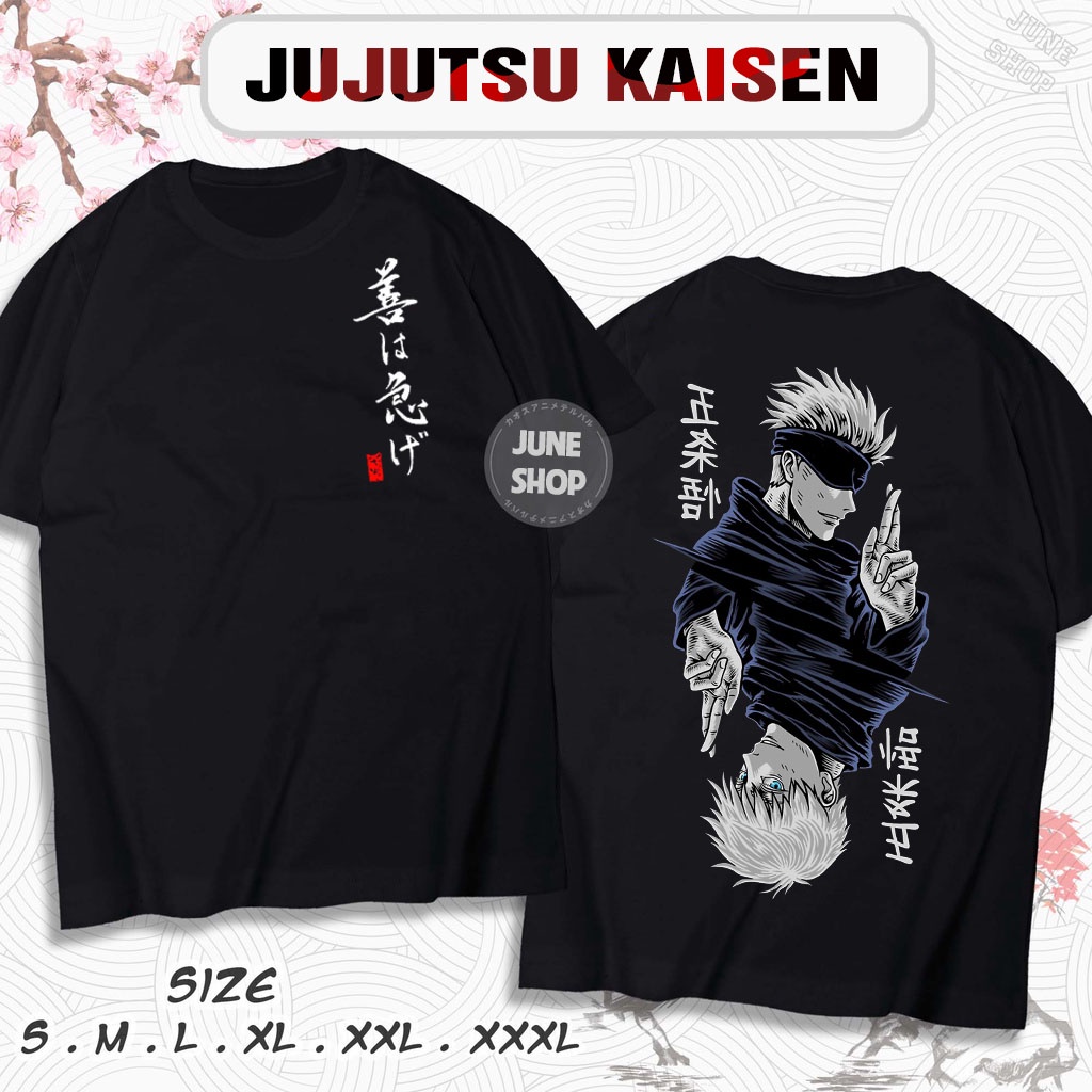 Áo thun Jujutsu Kaisen mẫu mới đang HOT nhất năm - Áo Anime siêu chất, cực độc