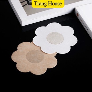 Miếng Dán Ngực dán ti giấy cao cấp đi biển thoải mái nhỏ gọn tiện lợi bra dán ngực áo lót dán ngực - TRANG H