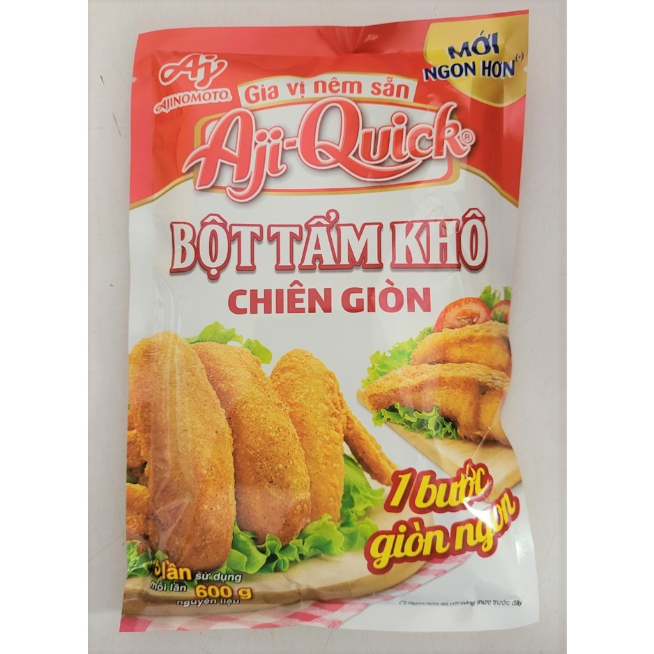 [Gói 210g] BỘT TẨM KHÔ CHIÊN GIÒN Aji Quick [VN] AJINOMOTO Frying Mix Powder