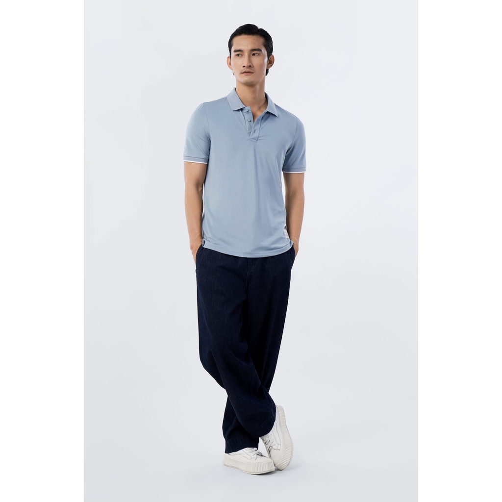 Áo Polo Thể Thao Polyester Phối Viền Form Fitted - Routine 10F22POLA001