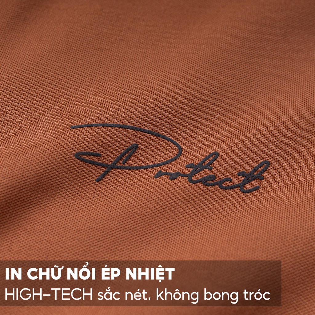 Áo Polo Nam 5S Protect, Vải Cotton Mềm Mịn, Thoáng Mát, Phom Tôn Dáng (01-APC23014)