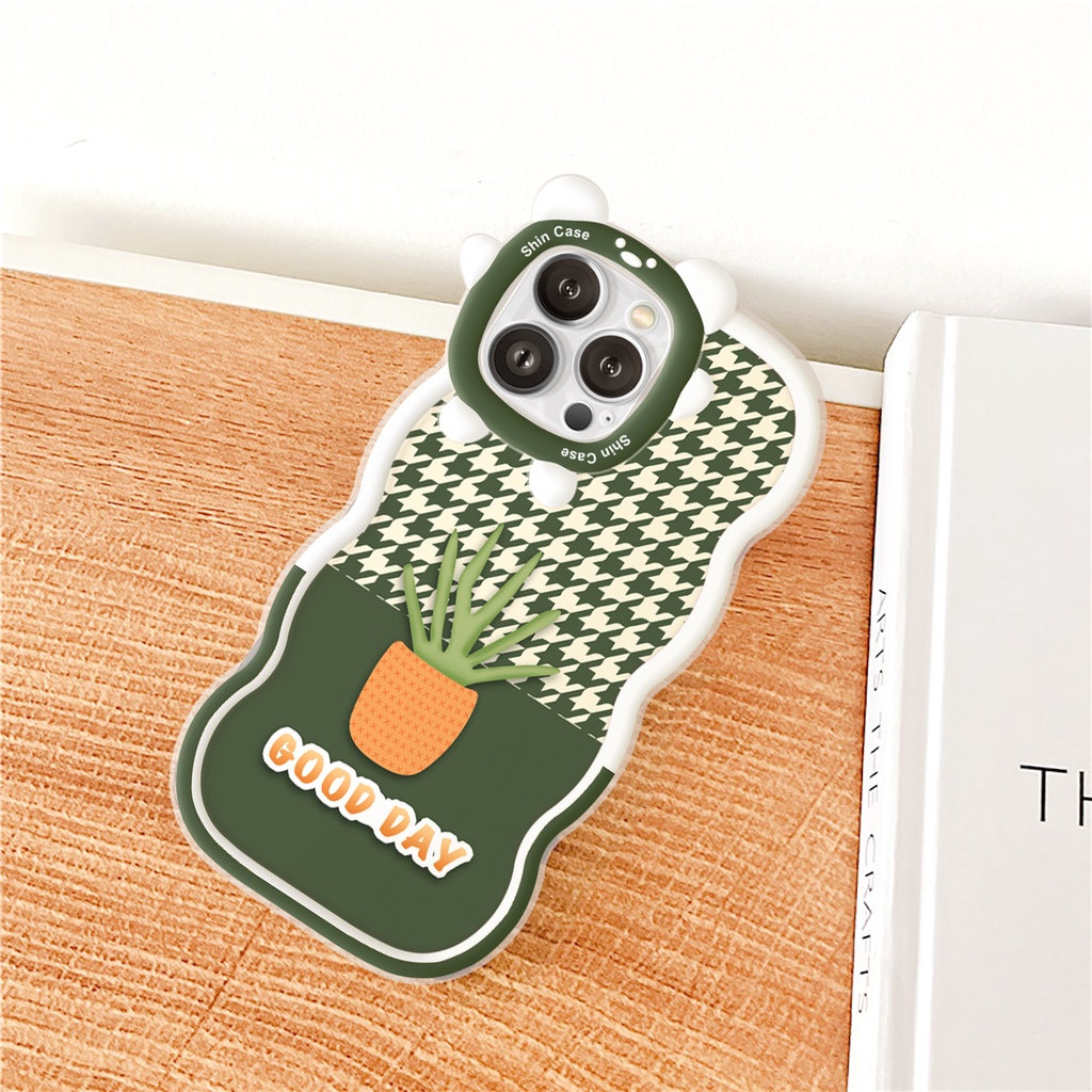 Ốp lưng iphone gấu sóng Xương rồng 6/6plus/6s/6splus/7/7plus/8/8plus/x/xs/11/12/13/14/pro/max/promax/plus/shin/case