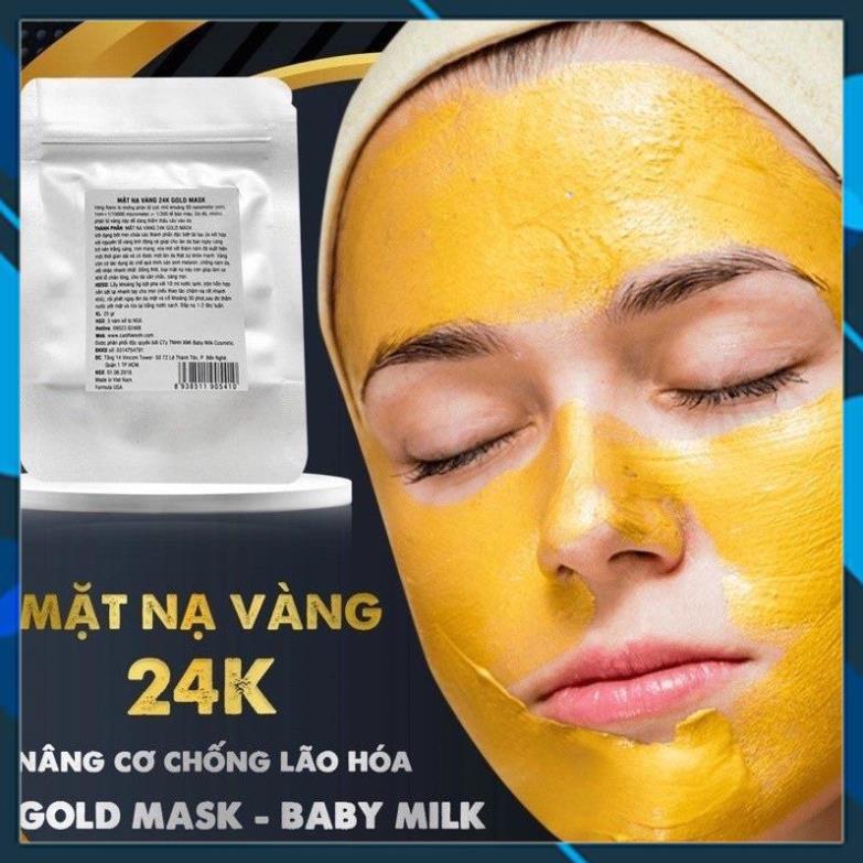Mặt Nạ Vàng Nâng Cơ Chống Lão Hoá Gold Mask - Hàng Hiệu Trần Phương Tuyền
