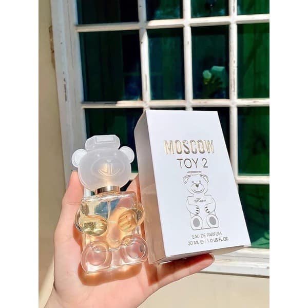 Nước hoa hình gấu kute moschino toy 2