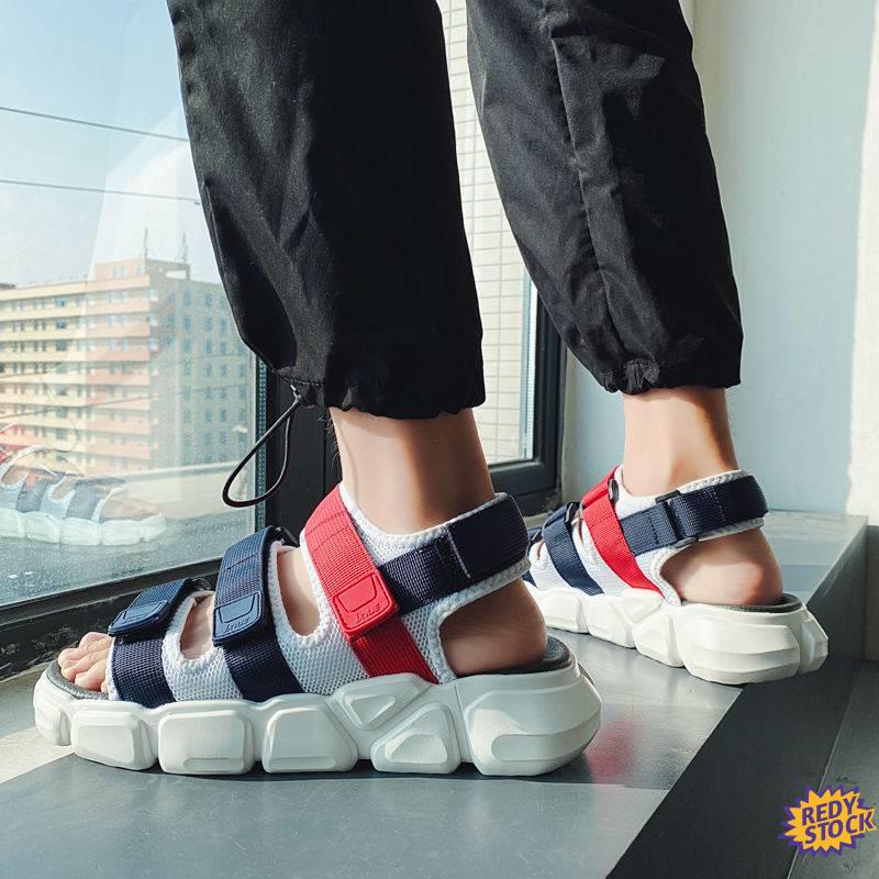 Chất lượng cao D P quai H U nam Sandal I Bi N Ch Ng Tr T Cho nam & Nữ#Giày Đi Biển Chống Trượt Phong Cách Instagram Thời Trang Mùa Hè Hàng Mới 39; s