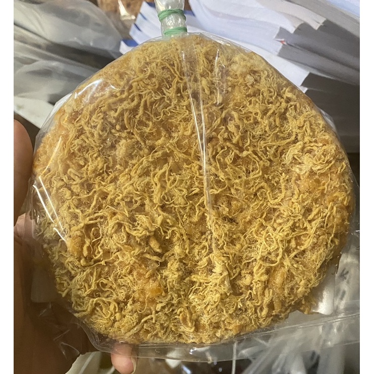 1 miếng cơm cháy  siêu chà bông  13cm 90g