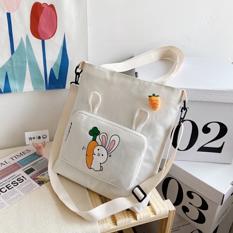 Túi Tote thời trang đeo vai và đeo chéo