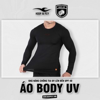 Áo Giữ Nhiệt Nam Thun ôm Body dài tay, Áo Tập Gym, Áo Lót Trong Thể Thao Co Giãn 4 Chiều Chính Hãng Keepfly